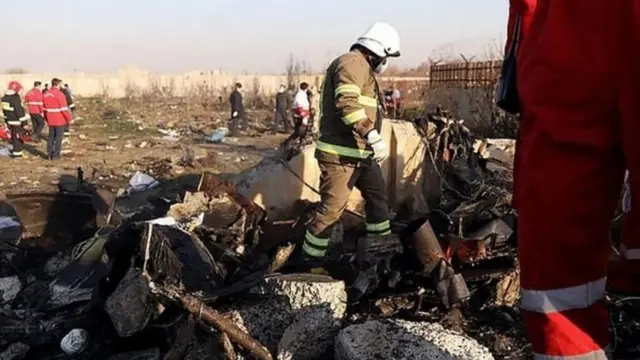 Shambulio la mdege ya abiria ya Ukraine iliokuwa katika anga ya Iran