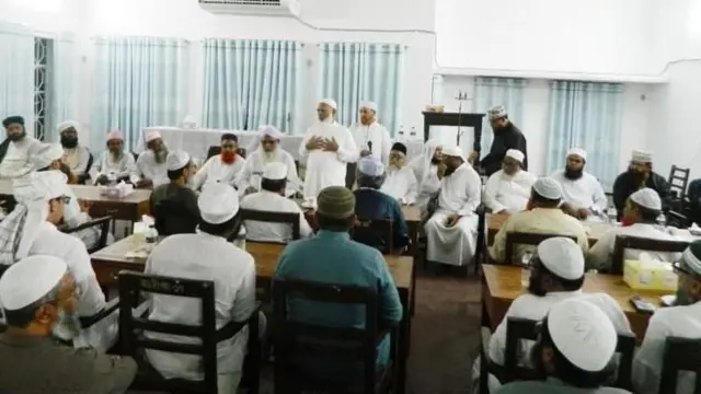 গত বছর আওয়ামী লীগ সরকার পতনের পর থেকেই দেশের বিভিন্ন আলেম-উলামা ও সমমনাদের সঙ্গে মতবিনিময় করছে জামায়াত, ২০২৪ সালের অগাস্টের ছবি