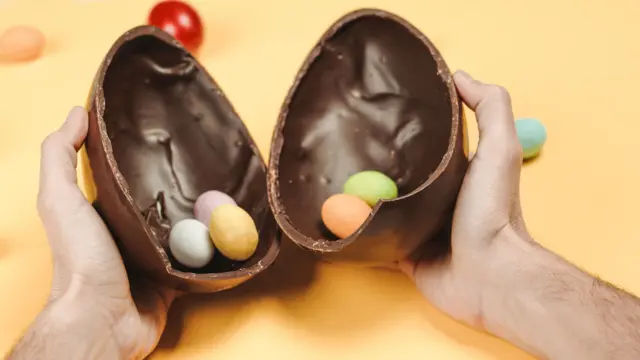 Imagem ilustrativa de ovo de chocolate