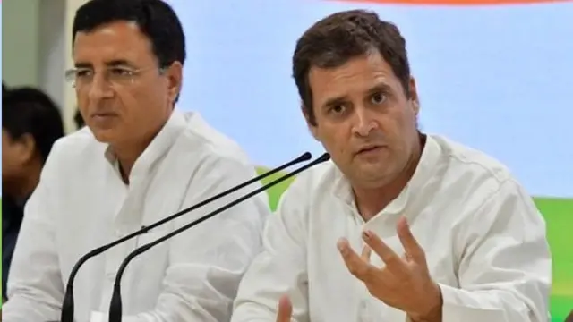 రాహల్ గాంధీతో రణదీప్ సూర్జేవాలా