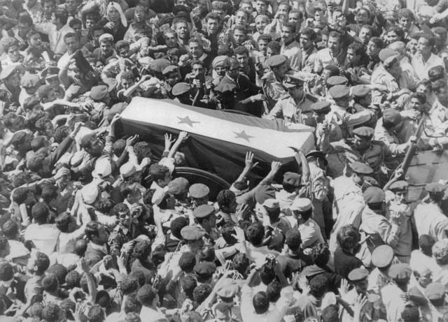 جنازة مهيبة لجمال عبد الناصر