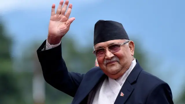 নেপালের প্রধানমন্ত্রী কে পি ওলি