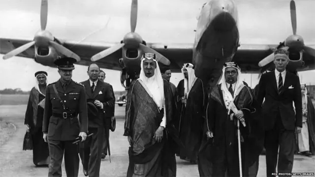 शाह फैसल और उनका प्रतिनिधिमंडल ब्रिटेन के दौरे पर