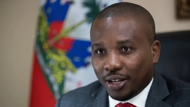 คล็อด โจเซฟ รัฐมนตรีกระทรวงต่างประเทศของเฮติ กล่าวระหว่างให้สัมภาษณ์ในกรุงปอร์โตแปรงซ์ 13 ก.พ. 2021