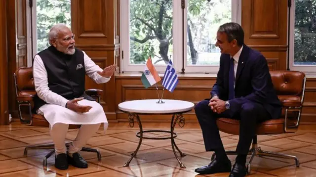 अगस्त 2023 में पीएम मोदी ग्रीस के दौरे पर गए थे