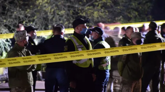 На місці аварії