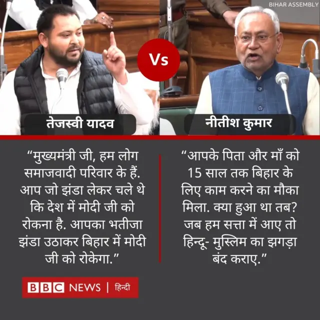 बिहार में विश्वास प्रस्ताव पर बहस