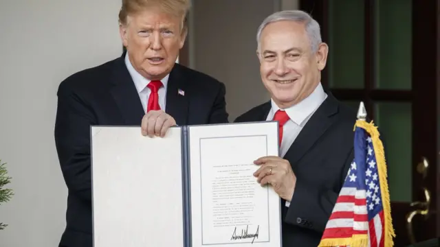 Donald Trump e Benjamin Netanyahu