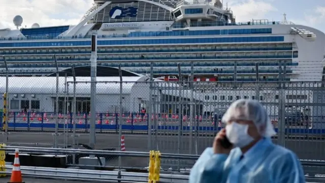 3700 орундуу "Даймонд Принцесс" кемеси 14 күн карантинде турду