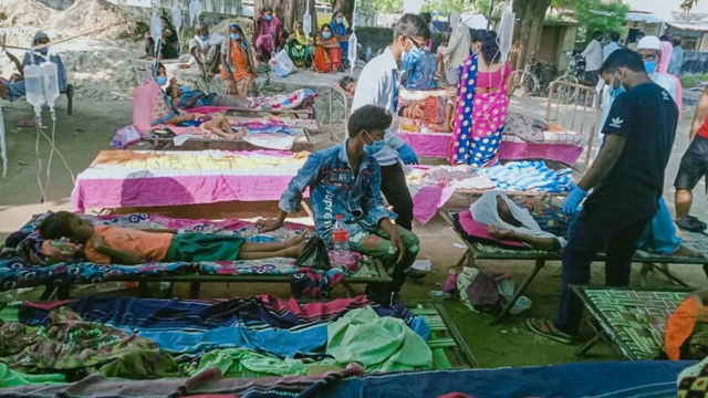 हैजाका बिरामीहरू
