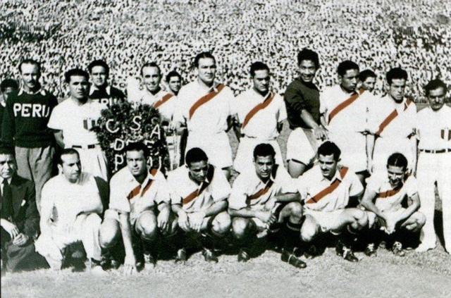 Perú campeona de la Copa América en 1939.