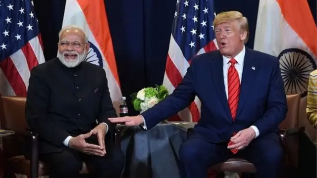 नरेंद्र मोदी, डोनाल्ड ट्रंप