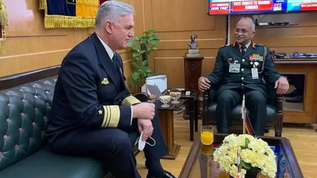 जर्मनी के नेवी प्रमुख काई आखन सोनबर