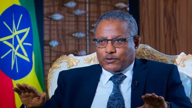 Wasiirka arrimaha dibadda Itoobiya Gadu Andargachew