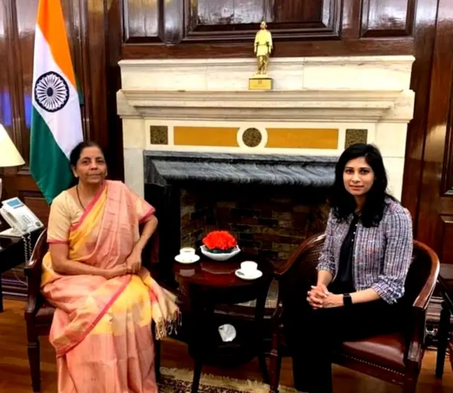 गीता गोपीनाथ और निर्मला सीतारमण