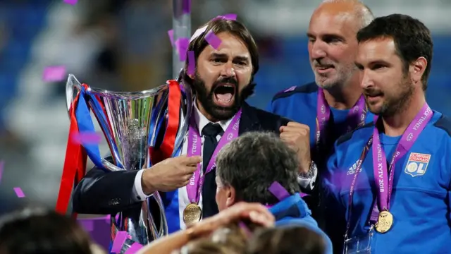 Reynald Pedros, entrenador del Lyon