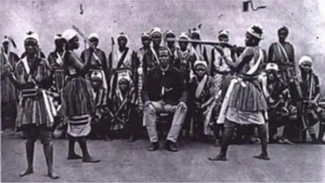 Les Européens ont baptisé les soldats Amazones, en référence aux impitoyables guerrières de la mythologie grecque.