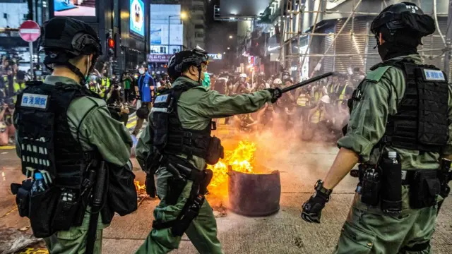 Протесты в Гонконге