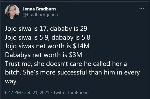 "DaBaby Jojo Siwa"