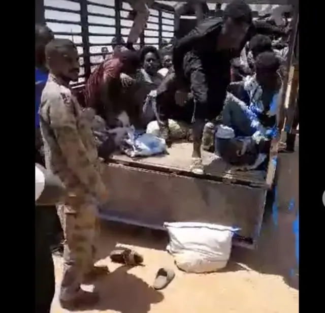 በፈጥኖ ደራሽ ኃይሉ ቁጥጥር ስር ናቸው ከሚባሉት ስደተኞች መካከል 