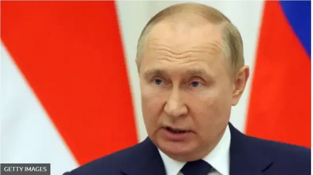 Rais wa Urusi Vladimir Putin