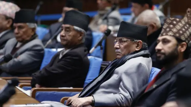 प्रतिनिधिसभामा शीर्षस्थ नेताहरू