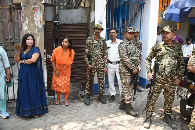 এবারে রাজ্যে ভোট হয়েছে কেন্দ্রীয় নিরাপত্তা বাহিনীর কড়া নজরদারিতে