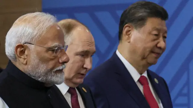 मोदी, पुतिन और शी