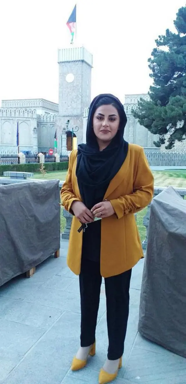 شبنم دوران در ارگ ریاست جمهوری افغانستان