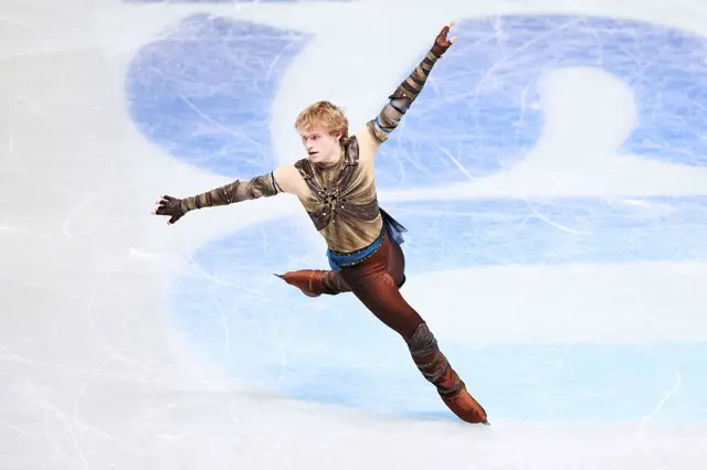 21-летний Илья Малинин на льду