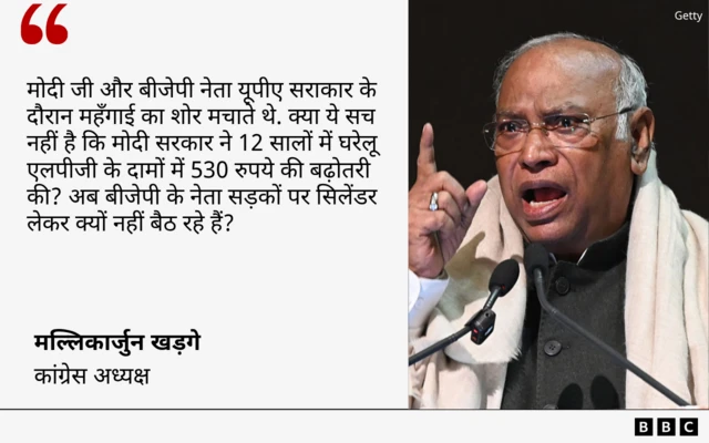खड़गे कार्ड