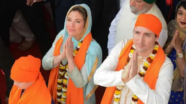 जस्टिन ट्रुडो 2018 मध्ये भारत दौऱ्यावर आले होते. त्यावेळी त्यांनी अमृतसरमधील सुवर्ण मंदिराला भेट दिली होती. 