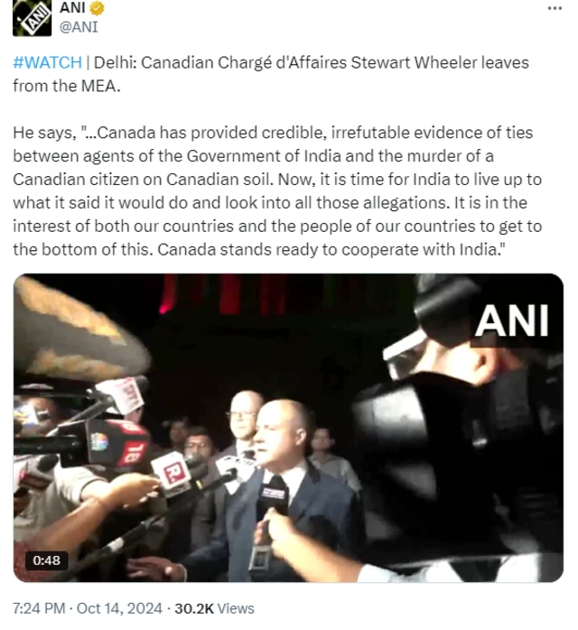 ਕੈਨੇਡਾ - ਭਾਰਤ