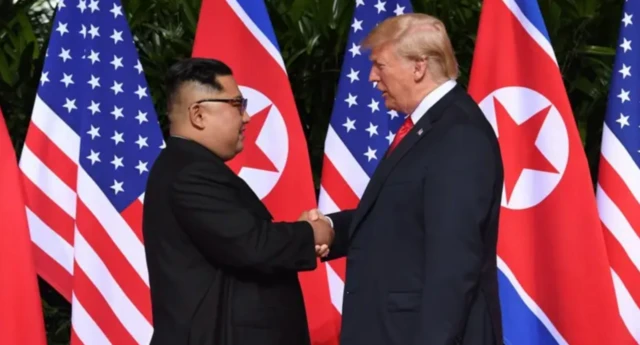 Donald Trump, Kim Jong Un