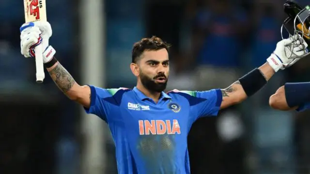 IND vs PAK: இந்திய அணிக்கு 242 ரன்கள் இலக்கு - 14,000 ரன்களை கடந்து விராட் கோலி சாதனை