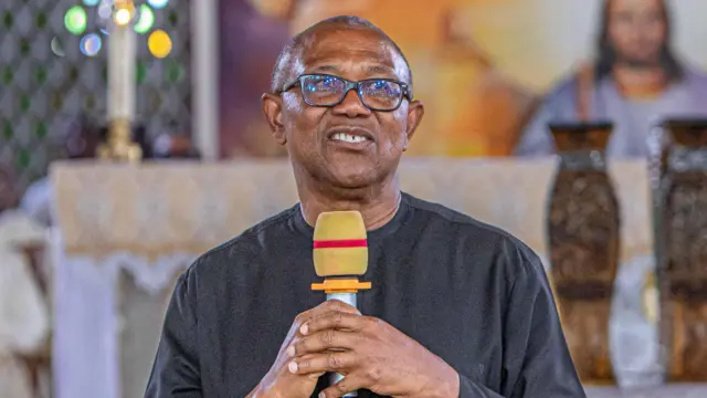 Peter Obi bụbu Gọvanọ Anambra Steeti ma bụrụkwa onye ji aha Labour Pati zọọ ọkwa Onyeisiala Naịjirịa n'afọ 2023.