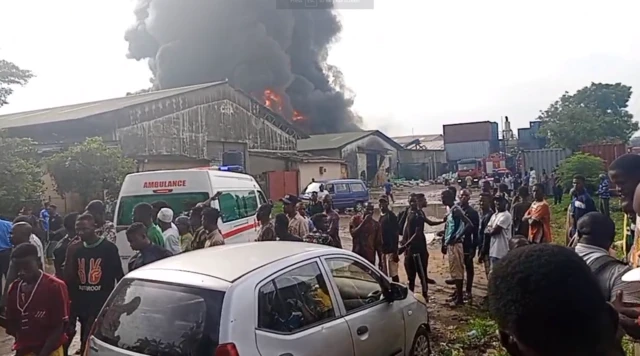 Ilupeju fire incident