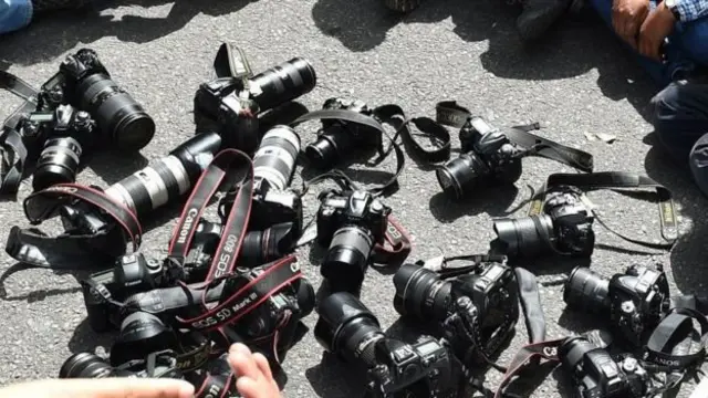 பத்திரிகையாளர்கள் மீதான தாக்குதல் உலகில் எங்கு அதிகமாக நடைபெறுகிறது?