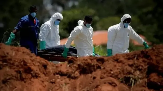 Vítima é enterrada em Minas Gerais