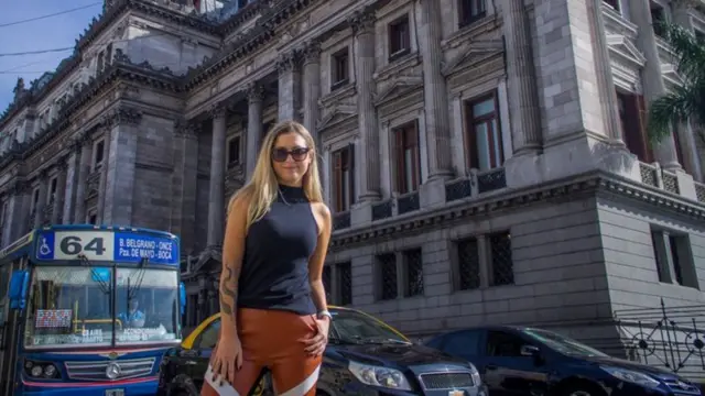 Nattascha Dumke en Buenos Aires