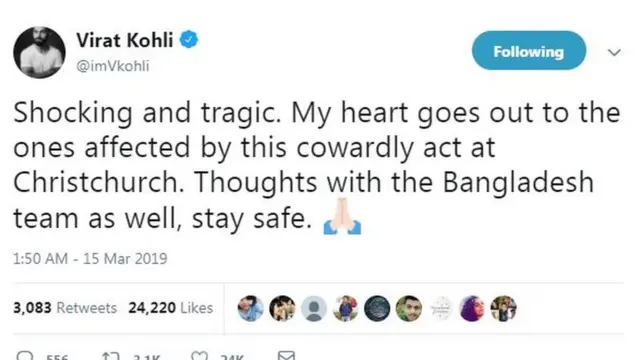 ক্রাইস্টচার্চ, মসজিদ, ক্রিকেট, সন্ত্রাস