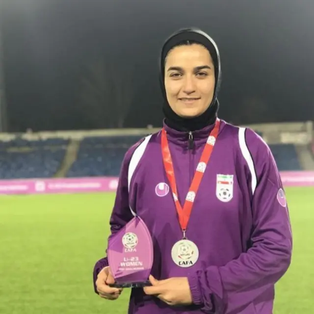 تیم دختران زیر ۲۳ سال ایران به نایب قهرمانی جام کافا (آسیای مرکزی) رسید