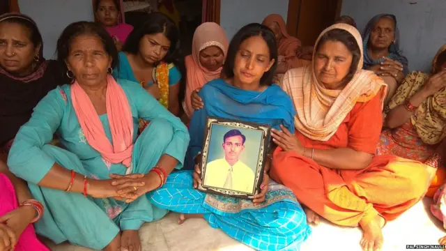 मूसल में मारे गए भारतीयों के परिजन