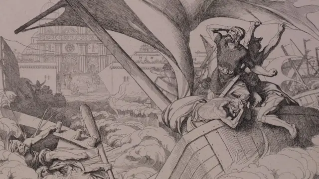 İstanbul'da batırılan bir Viking gemisi