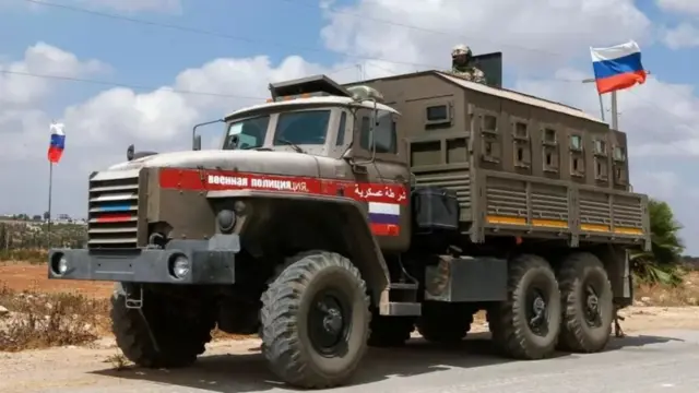 Suriye'de Rus askerleri