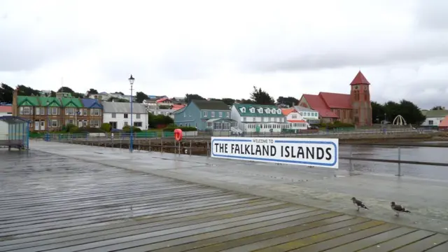 Cartel The Falkland Islands.