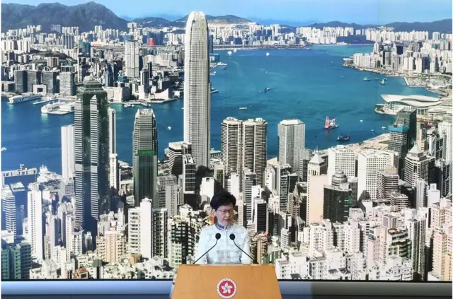 香港行政长官林郑月娥