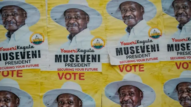 Posters for Yoweri Museveni