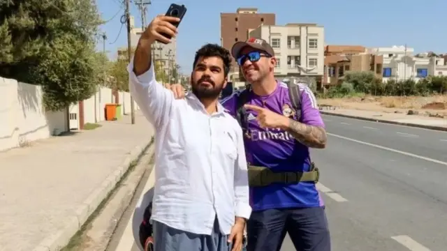 سانتیاگو سانچز پیش از سفر به ایران به ترکیه و عراق رفته بود