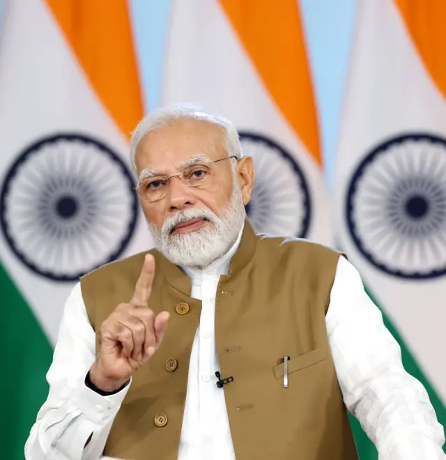 भारत के प्रधानमंत्री नरेंद्र मोदी